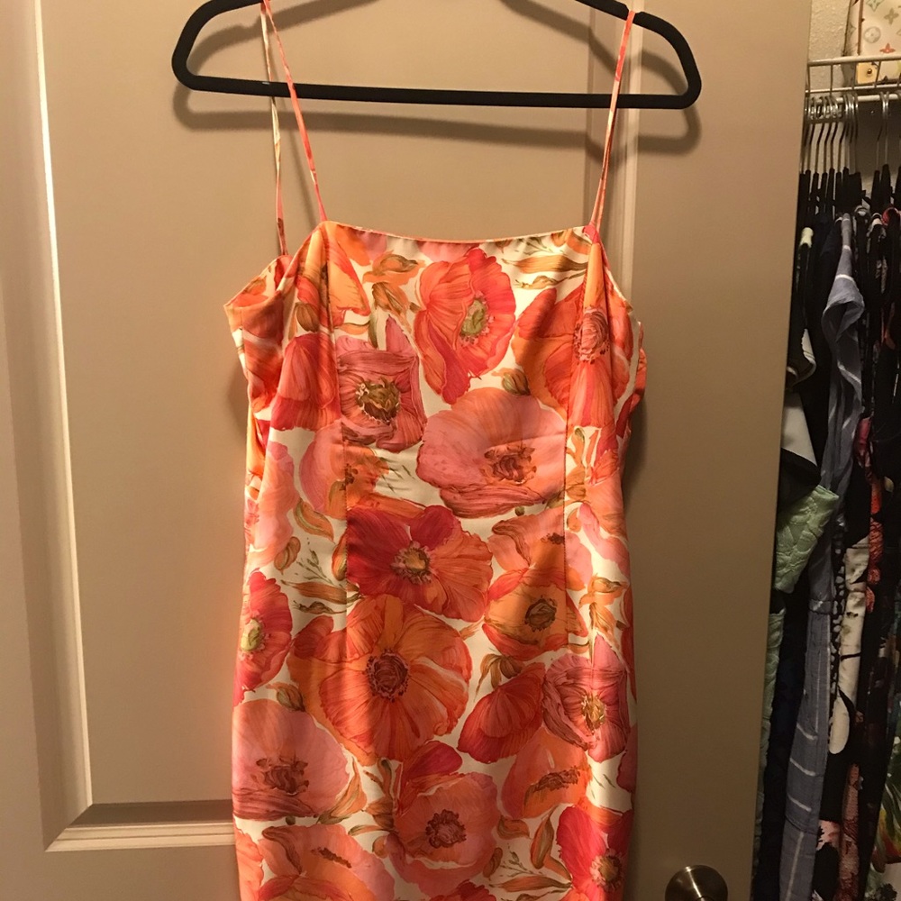 Ann Taylor Silk Floral Dress